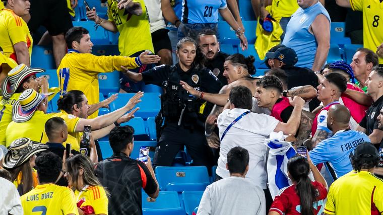 Por: Cortesía Conmebol sanciona a la AUF y jugadores uruguayos por incidentes en la Copa América