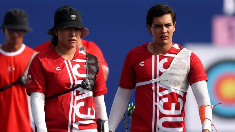 Por: Cortesía Alejandra Valencia y Matías Grande quedan eliminados en equipos mixtos de tiro con arco