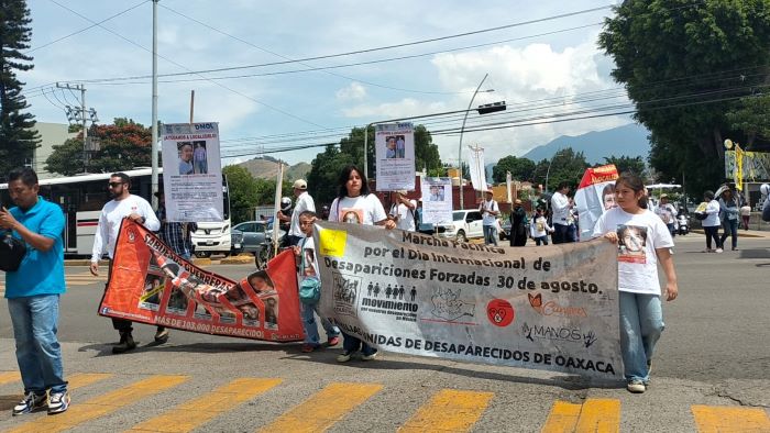 Por: Cortesía Marchan en Oaxaca por las 4,000 personas desaparecidas: Exigen justicia y fin a la impunidad