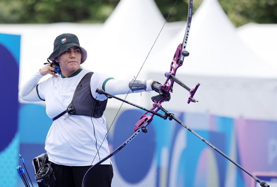 Por: Cortesía Alejandra Valencia es eliminada en los cuartos de final de tiro con arco individual