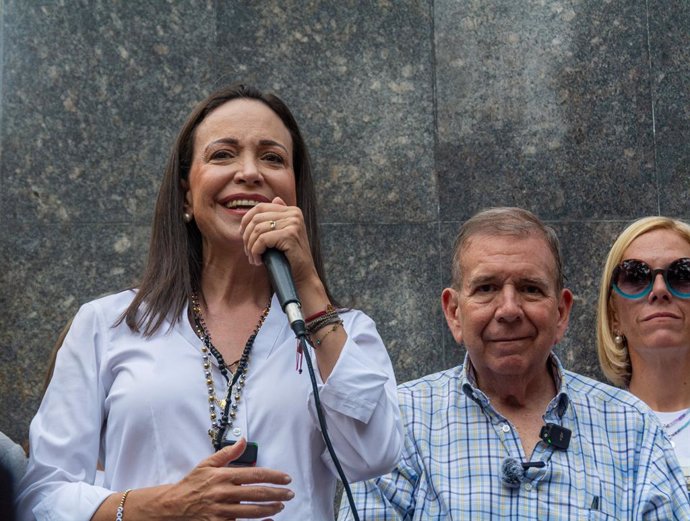 Por: Cortesía Oposición en Venezuela se manifiesta este sábado