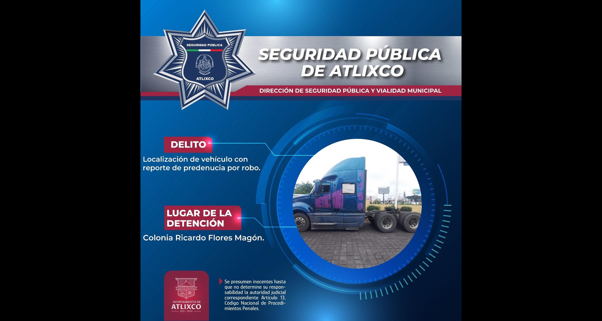 Por: Cortesía Inseguridad Atlixco