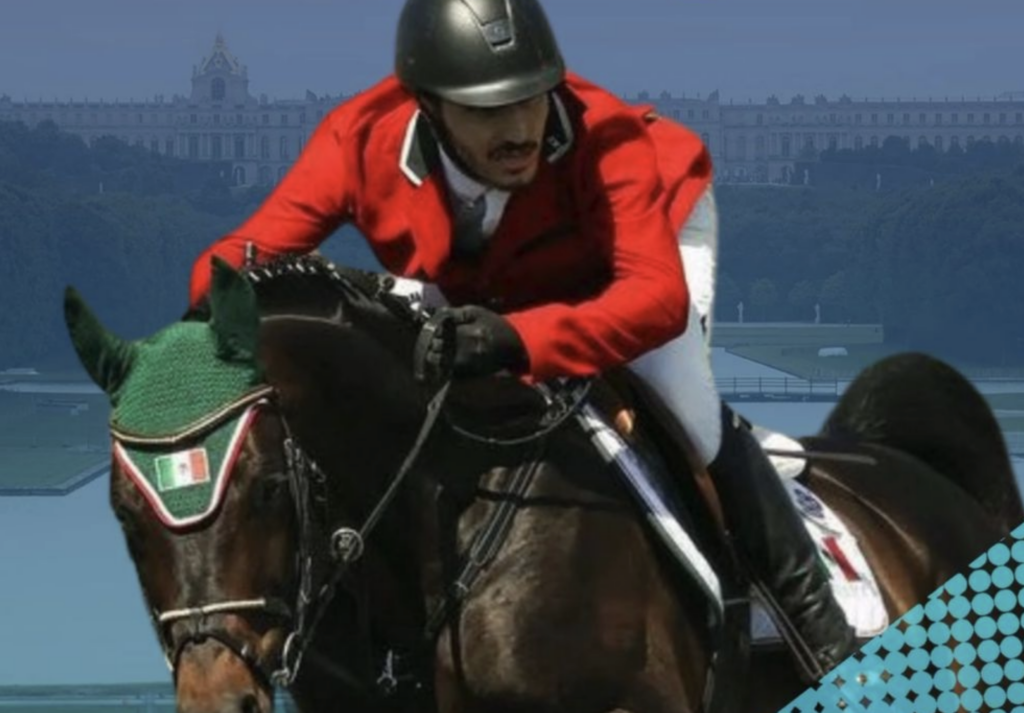 Por: Cortesía Andrés Azcárraga clasifica a la final de salto individual ecuestre en París 2024
