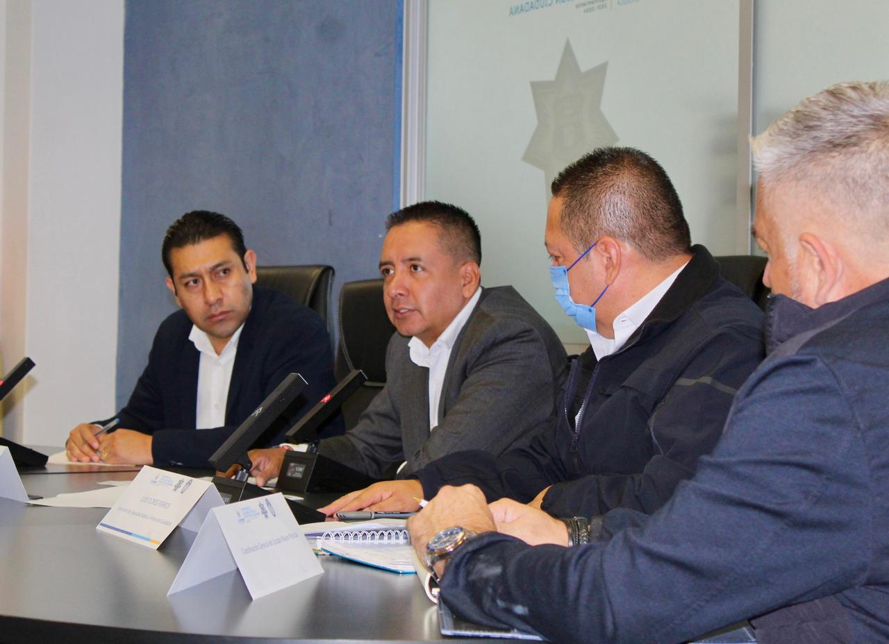 Comunicado oficial Prevalece en San Andrés Cholula Mesa de Seguridad y Justicia, fue presidida por Mundo Tlatehui