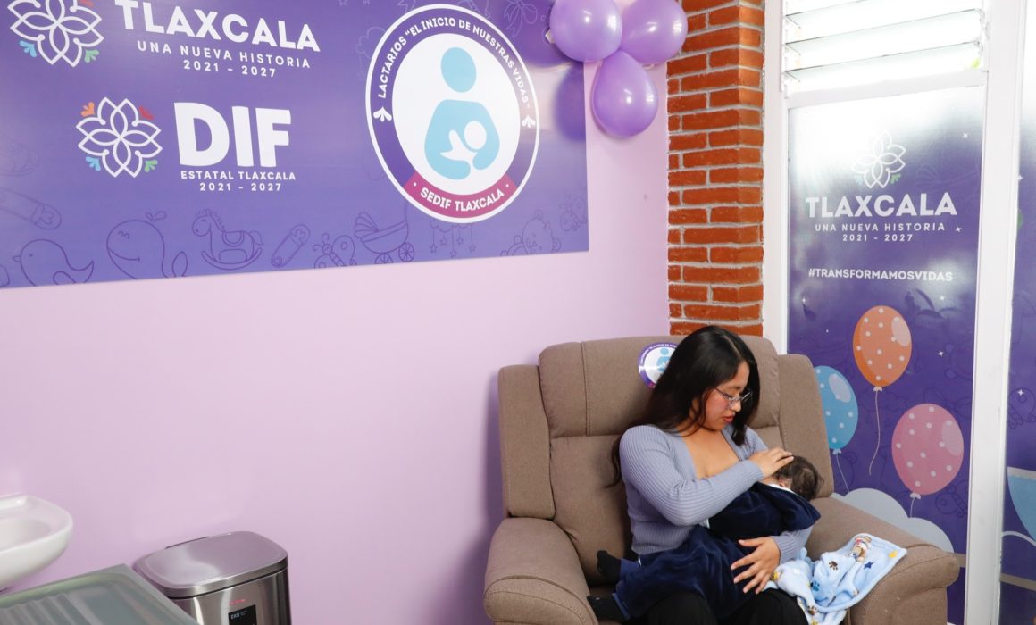 Con instalación de lactarios, Sedif fomenta la lactancia materna