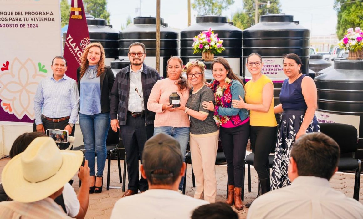 Con programa Tinacos para tu vivienda: Lorena Cuéllar