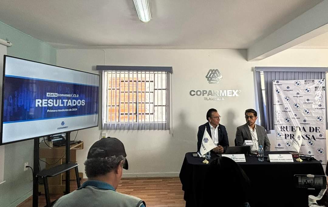 Por: Cortesía Socios Coparmex Tlaxcala con poco ánimo para inversión, seguridad y gobierno