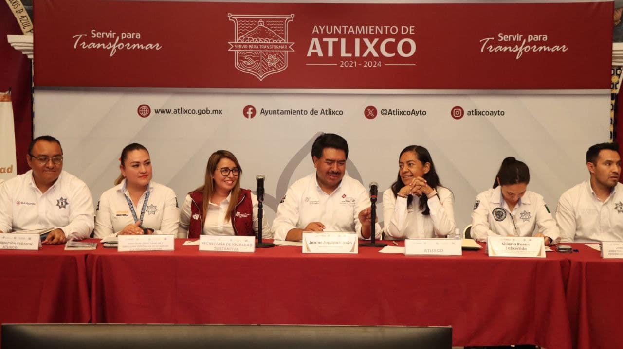 Por: Cortesía Atlixco refuerza compromiso con la igualdad y seguridad de las mujeres