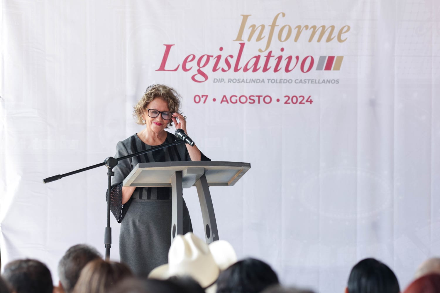 Por: Cortesía Informe Rosalinda Toledo