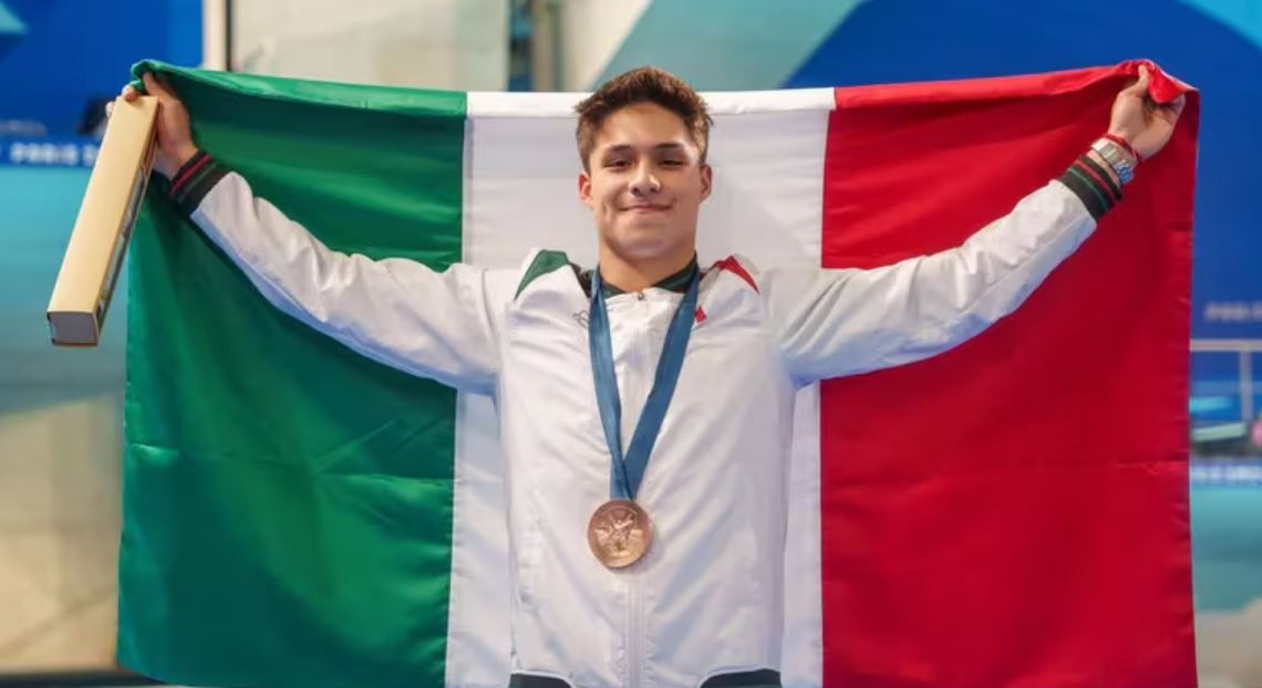 Osmar Olvera doble medallista olímpico en París 2024 y premio millonario