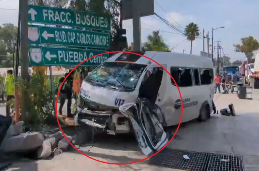 Por: Cortesía Accidente en Periférico Ecológico deja 15 personas lesionadas