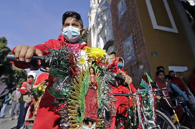 Foto: Cortesía Garantizan seguridad y orden en la zona de la Virgen de Guadalupe