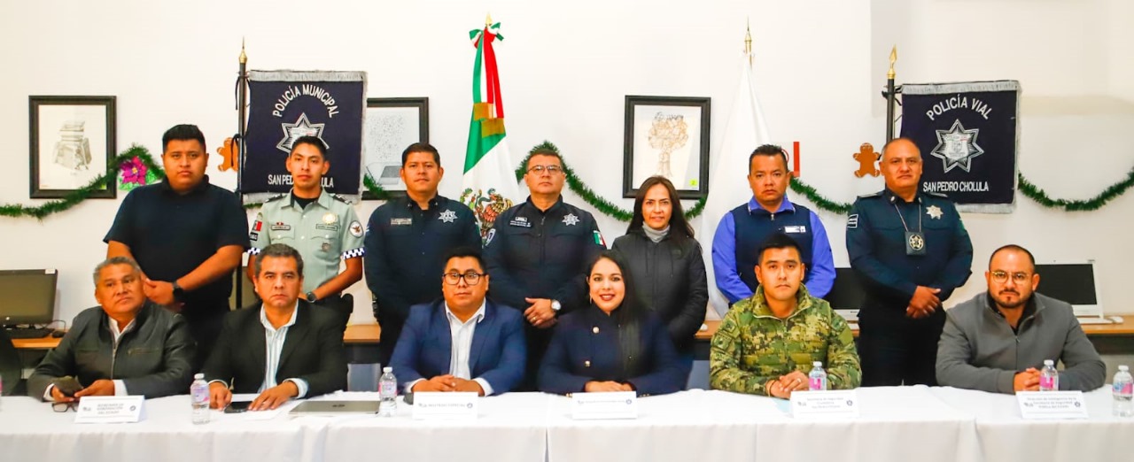 Comunicado oficial Desde San Pedro Cholula, realizan Mesa de Construcción de Paz