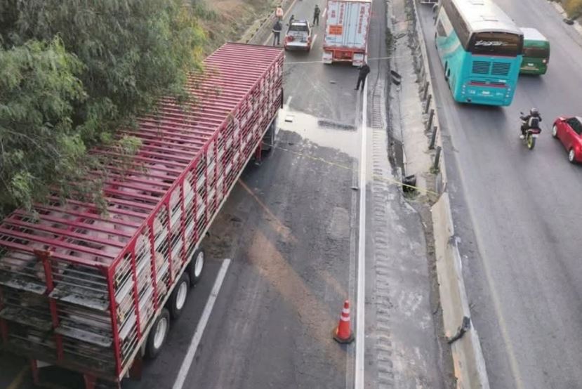 Foto: Cortesía Tráiler Accidentado en Ecatepec causa caos vial: Rutas alternas sugeridas