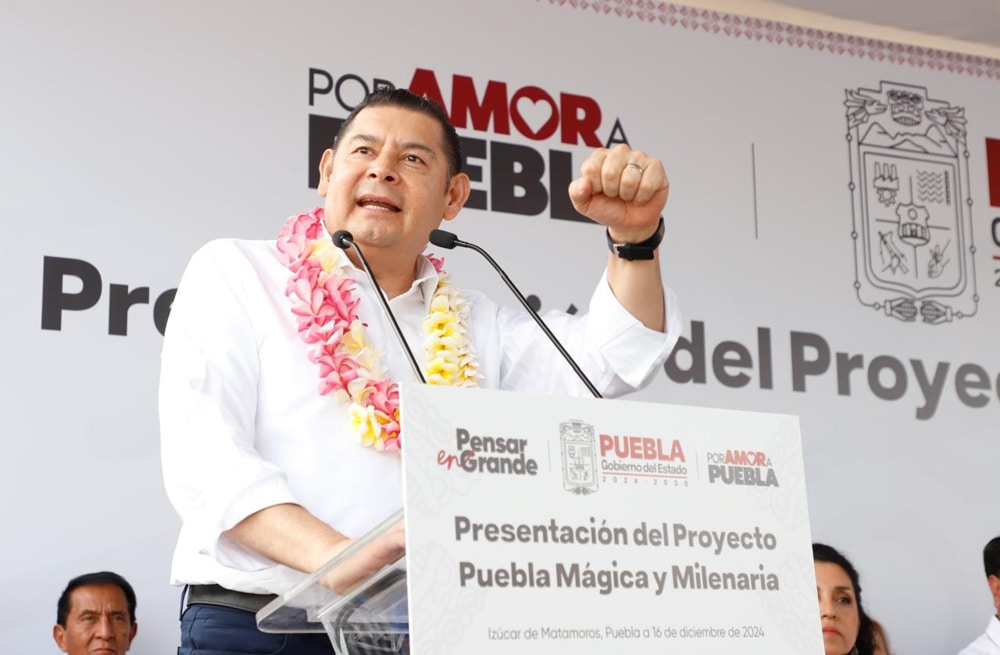 Foto: Cortesía Alejandro Armenta impulsa el desarrollo de Puebla con el Proyecto Milenario