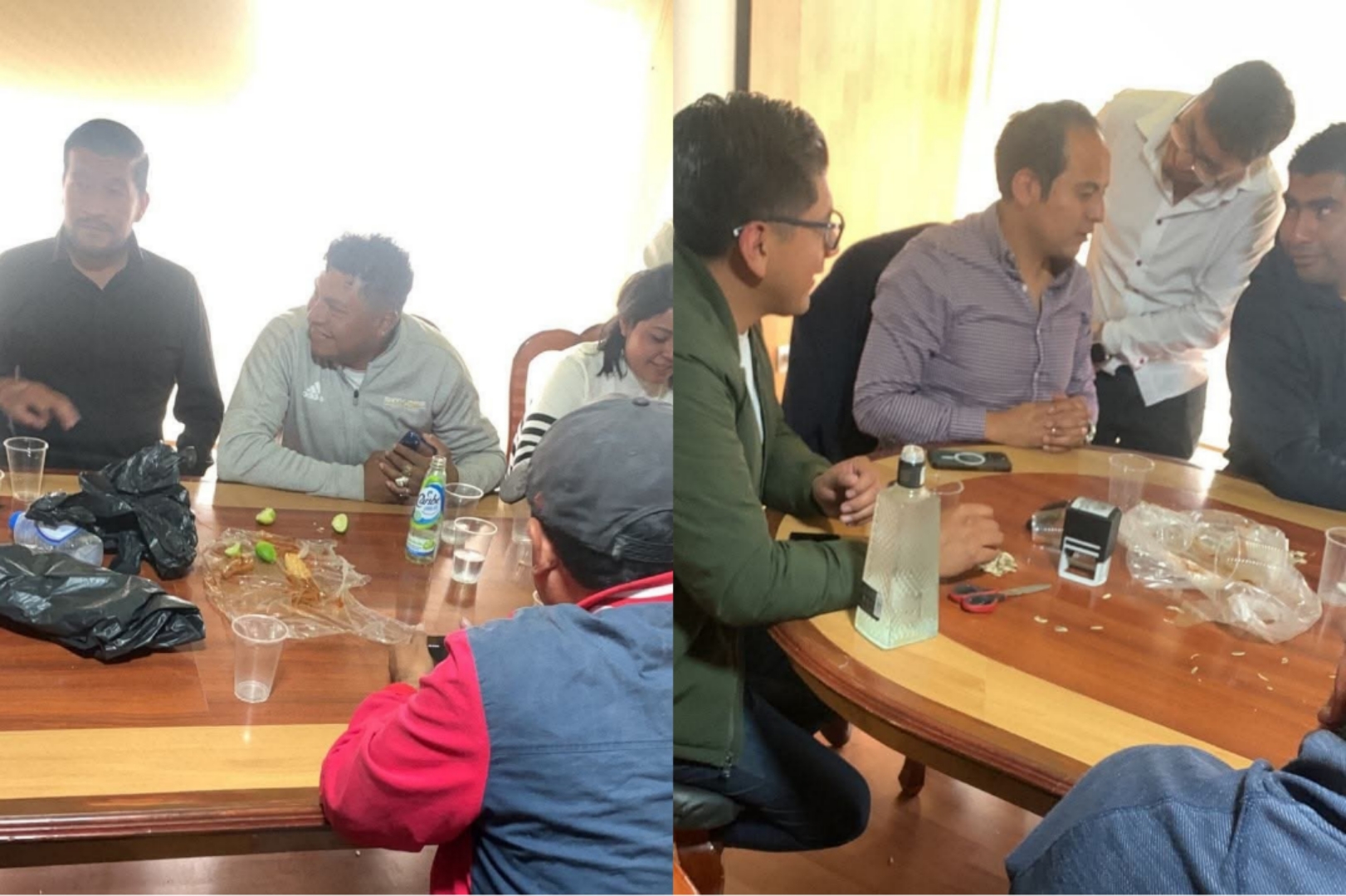 Por: Especial Exhiben a Cabildo de Mazatecochco por armar cantina en ayuntamiento