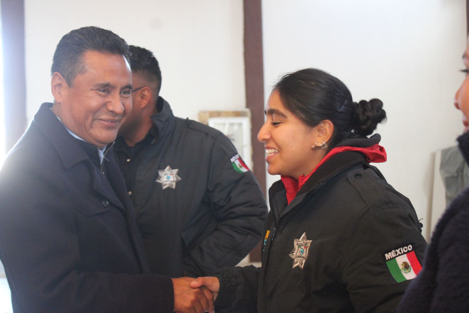 Comunicado oficial Reconoce Armando Aguirre a elementos de la Comisaría de Coronango