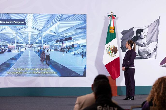 Foto: Cortesía AIFA: Crecimiento histórico en pasajeros, carga y rutas internacionales