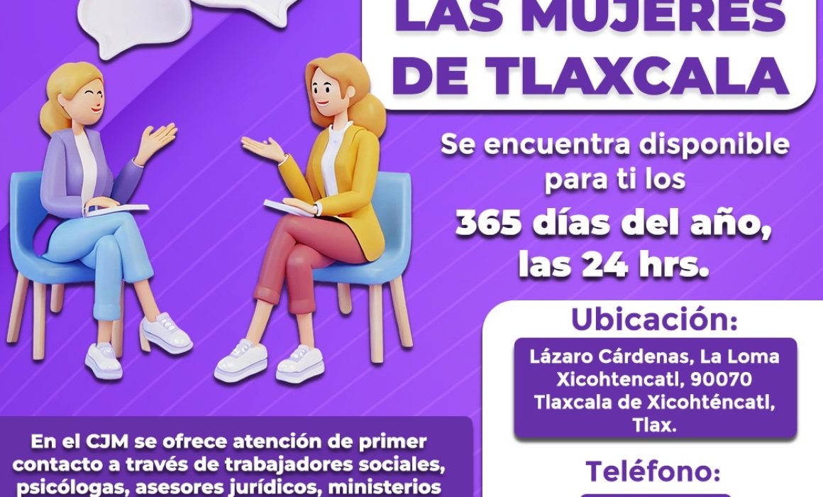 Centro de Justicia para Mujeres: Atención continua en temporada decembrina