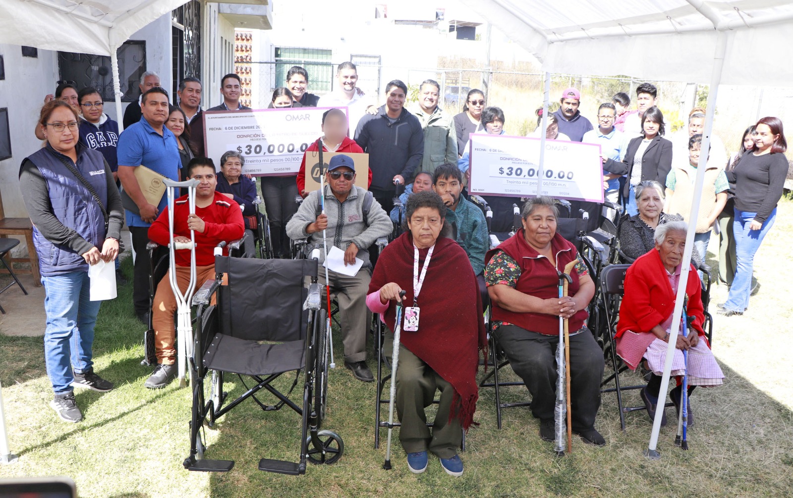 Comunicado oficial Entrega Omar Muñoz la mitad de su salario para beneficio de Cuautlancingo