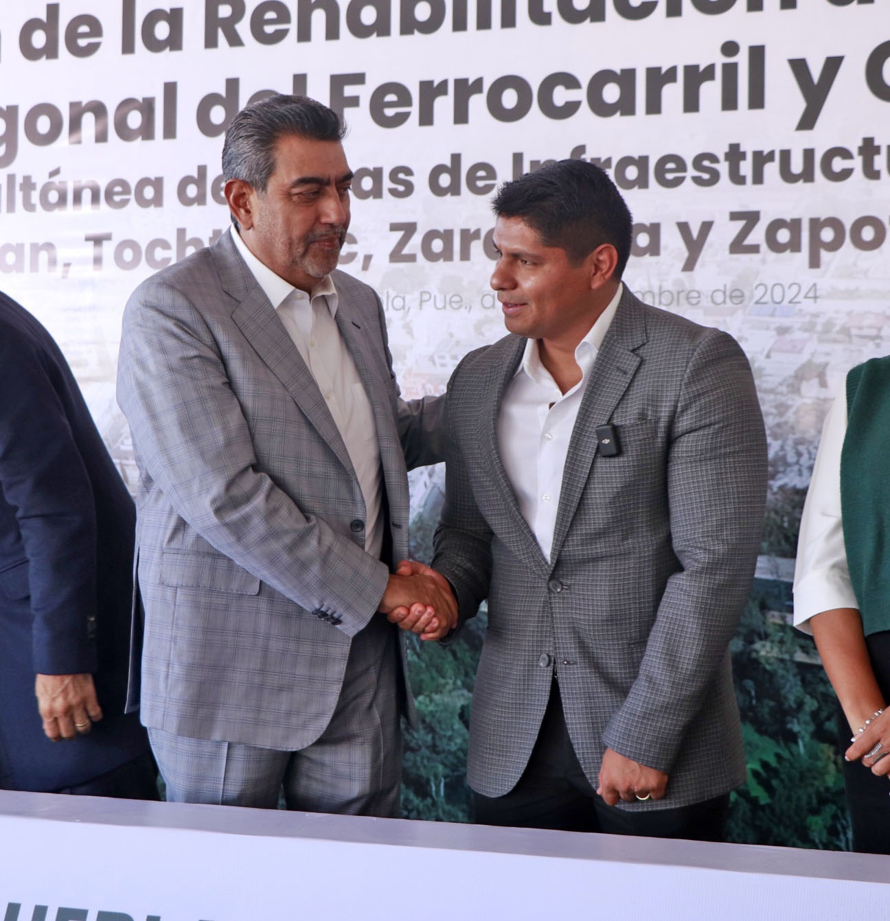 Comunicado oficial El gobernador Sergio Salomón nos deja la vara alta a todos los alcaldes: Omar Muñoz