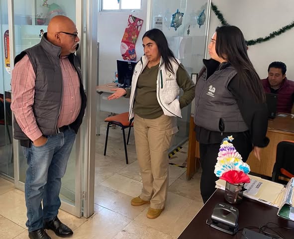 Por: Cortesía Lula Pineda Realizan mesa de trabajo para atención a migrantes en San Pedro Cholula