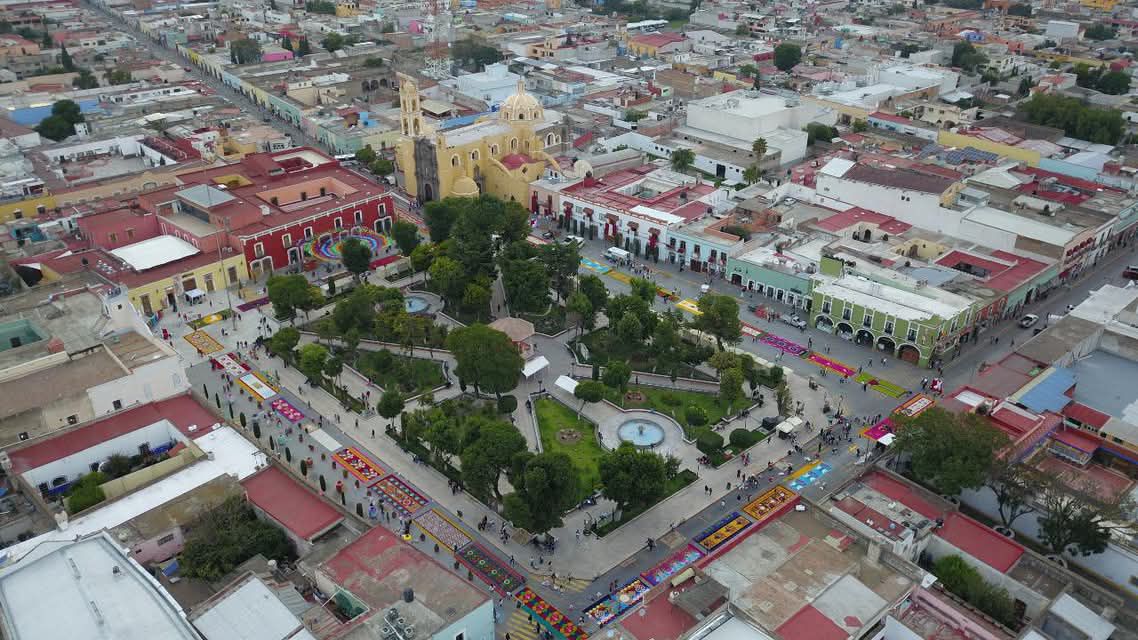 Por: Cortesía ¡Vive la magia de Huamantla! Alfombras y arte efímero en honor al Señor del Convento