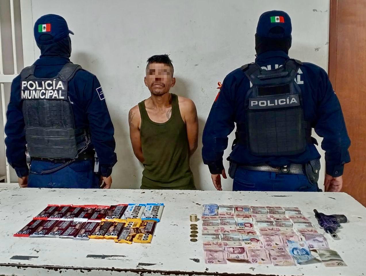 Comunicado oficial Elementos de la SSCYPC de Cuautlancingo detienen a presunto asaltante en Sanctorum