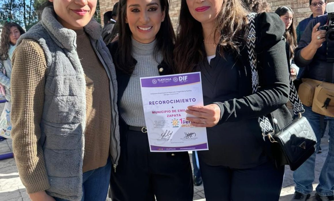 Por: Cortesía Emiliano Zapata se destaca en la Primera Feria de la Inclusión: un futuro más justo