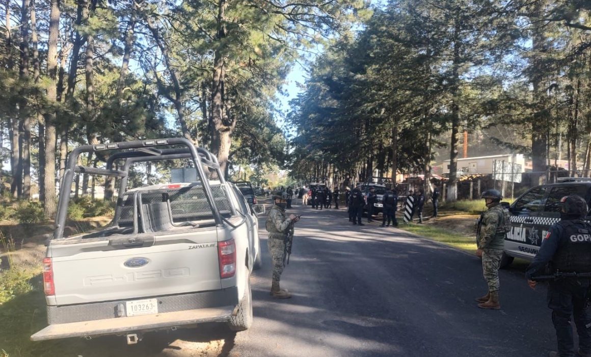 Por: Cortesía SSC enfrenta agresión en La Malinche: Detienen a talador con motosierra