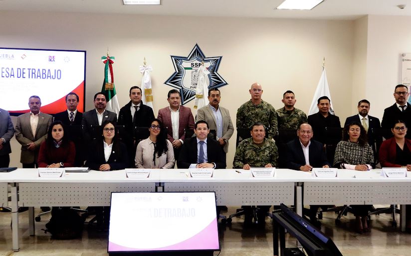 Foto: Cortesía Puebla refuerza la estrategia de seguridad en transición gubernamental