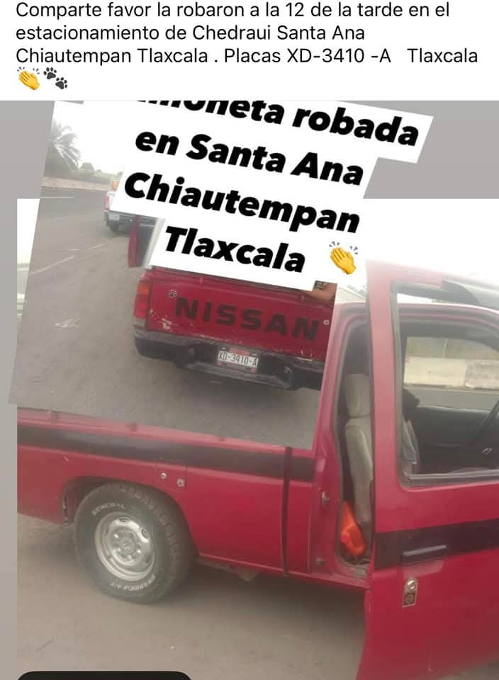 Por: Especial Imparable delincuencia en Tlaxcala, roban vehículo a fundación animalista