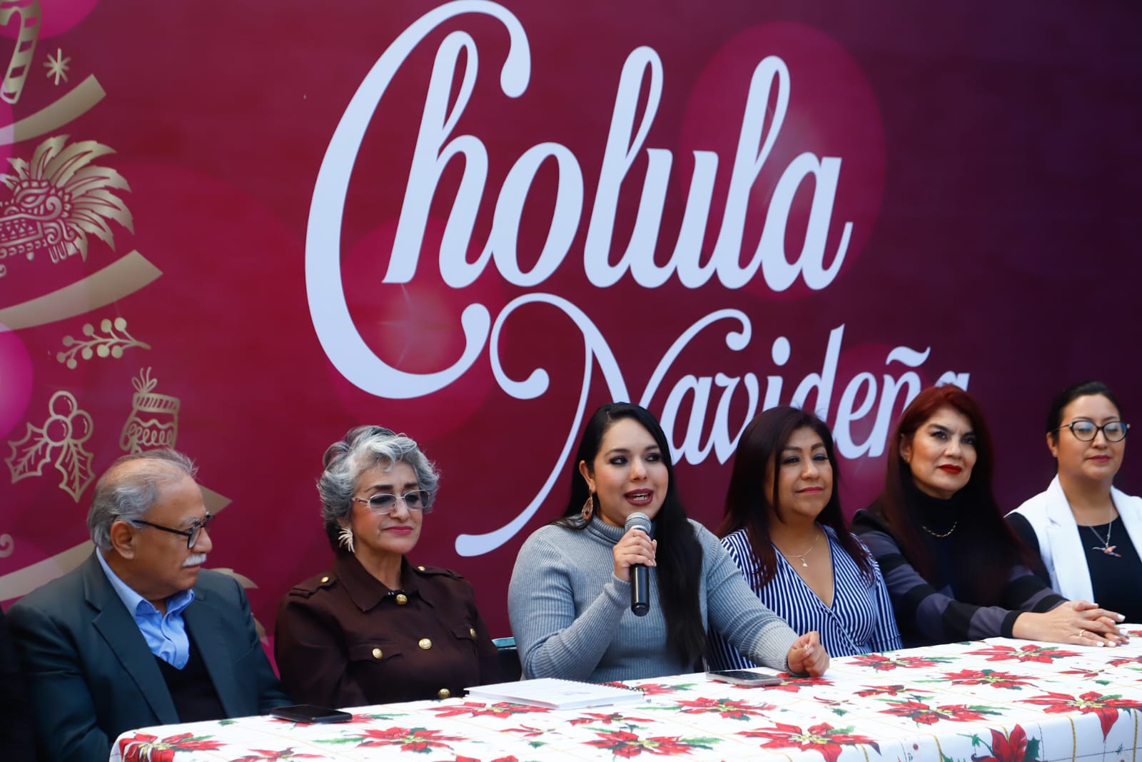 Comunicado oficial Anuncia Gobierno de Cholula encendido del árbol navideño
