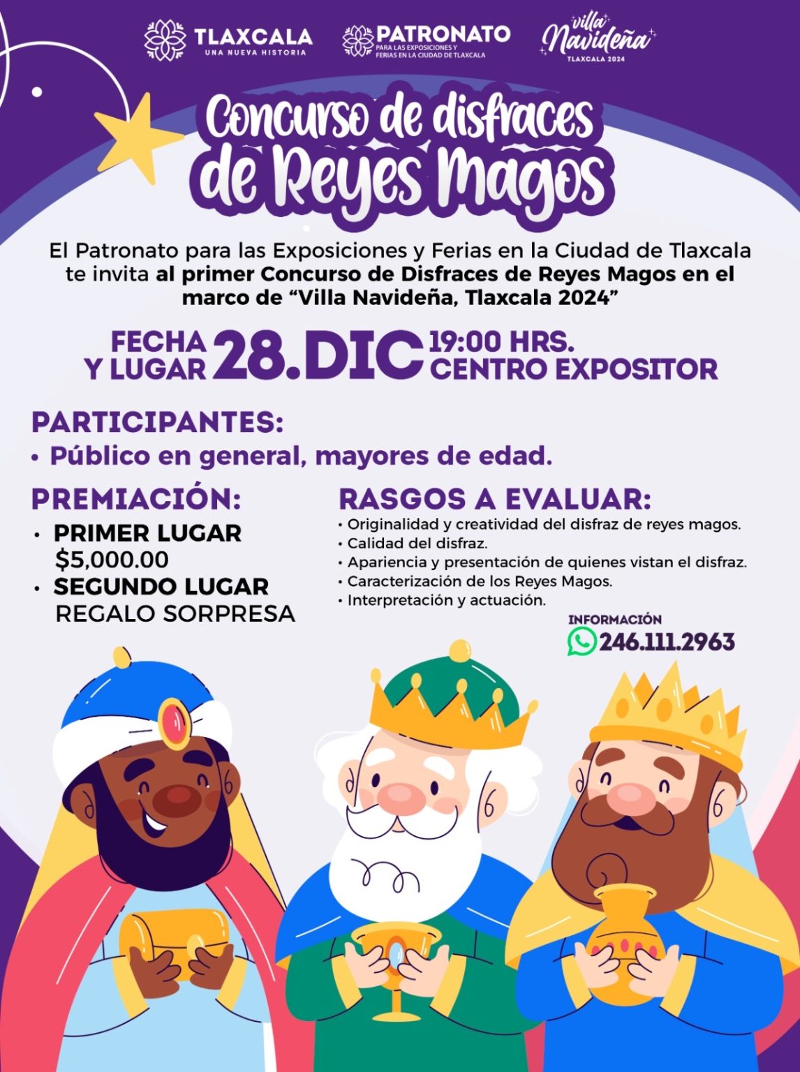 Por: Cortesía ¡No te pierdas la magia de la Villa Navideña Tlaxcala 2024! Diversión para todos.