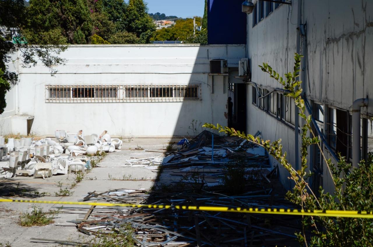 Por: Cortesía Hospital General de Tlaxcala: Abandono y vandalismo amenazan su futuro