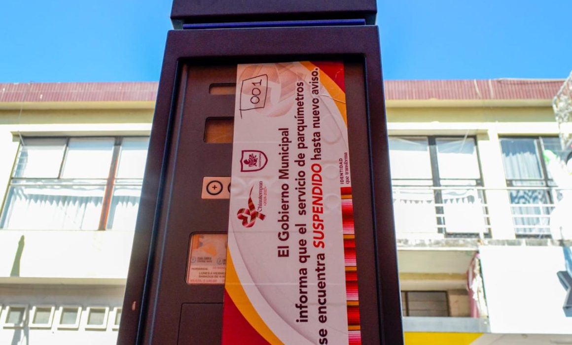 Suspensión de parquímetros en Chiautempan genera caos vial y desorden en estacionamientos
