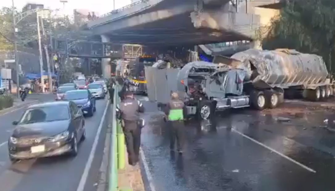 Foto: Cortesía Accidente en Periférico: alternativas viales para evitar el caos