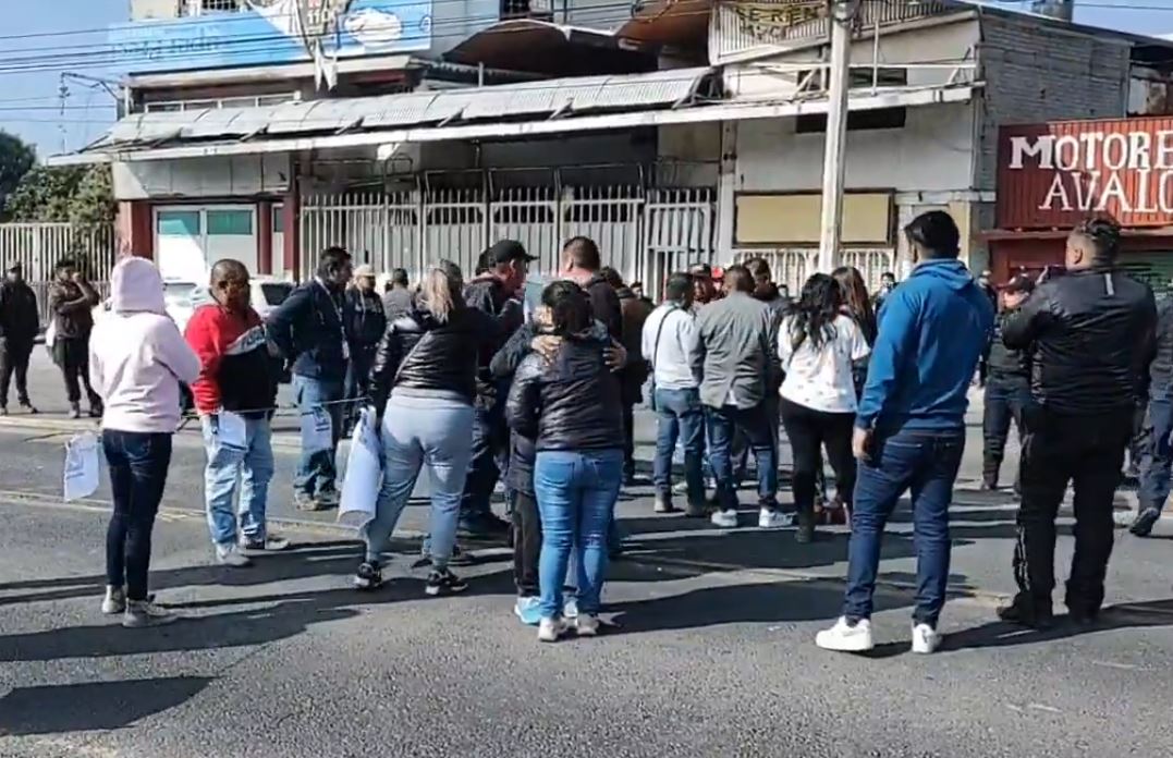 Foto: Cortesía Bloqueo en la carretera México-Pachuca: Exigen búsqueda de desaparecido