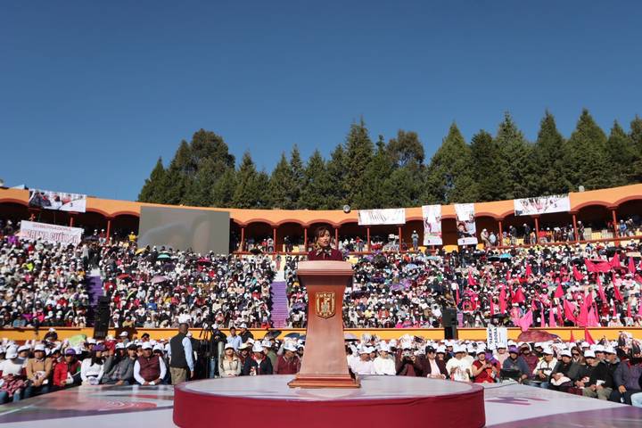 Por: Cortesía Lorena Cuéllar presenta su Tercer Informe de Gobierno: Avances históricos en Tlaxcala