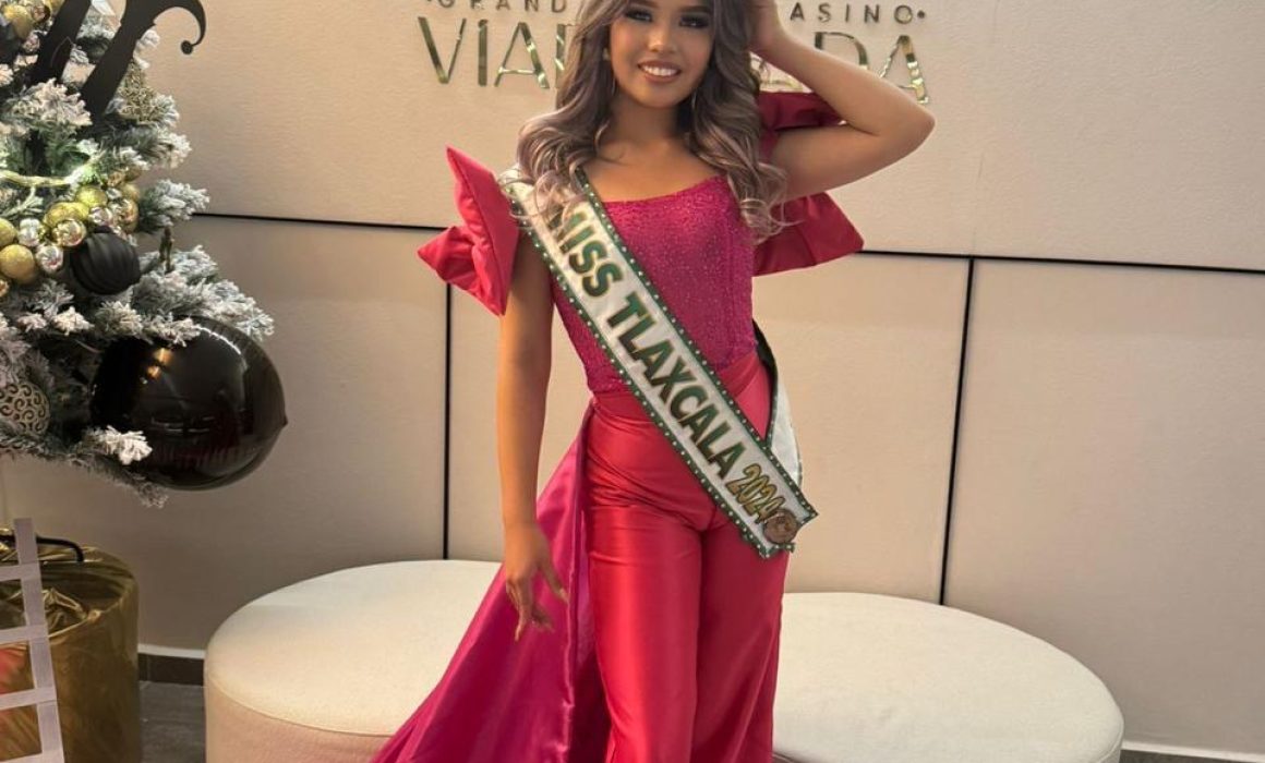 Por: Cortesía Fernanda Velázquez Valencia: Orgullo de Tlaxcala en Miss Mesoamérica 2024
