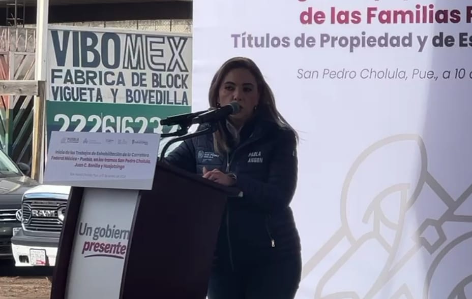 Por: Cortesía Lula Pineda Inician trabajos de rehabilitación carretera federal México-Puebla tramo San Pedro Cholula, Juan C. Bonilla y Huejotzingo