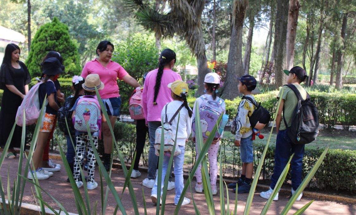 Realiza SMA recorridos y talleres en el Jardín Botánico Tizatlán