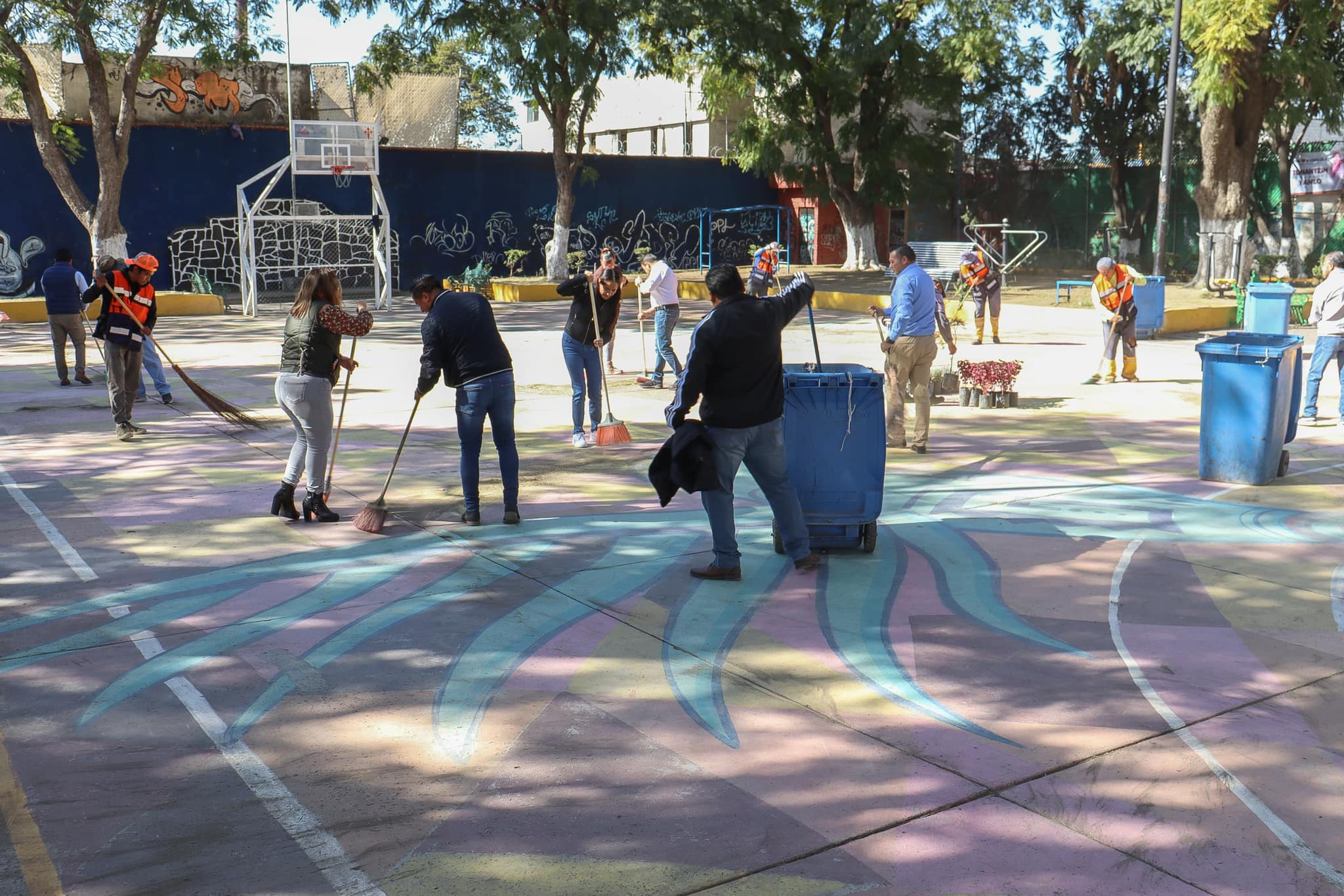 Santiago Mizquitla, el primero de la jornada "Barremos #ChulaMiCholula"