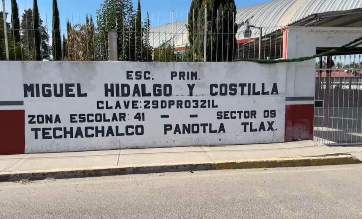 Roban en escuela primaria de Panotla, se apoderan de bomba de agua