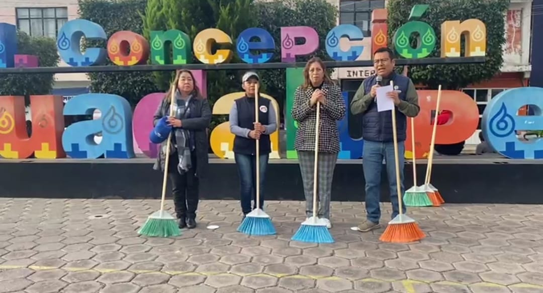 Por: Cortesía Lula Pineda Primera jornada de 2024 “San Andrés es mi Casa y yo la Limpio” en Concepción Guadalupe