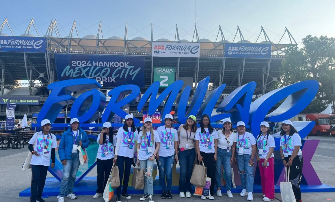 Por: Cortesía Participan alumnas de Tlaxcala en Mexico City E-Prix Formula