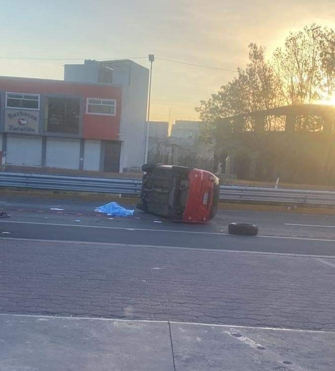 Hombre pierde la vida tras accidente vial en Ixtulco, Tlaxcala