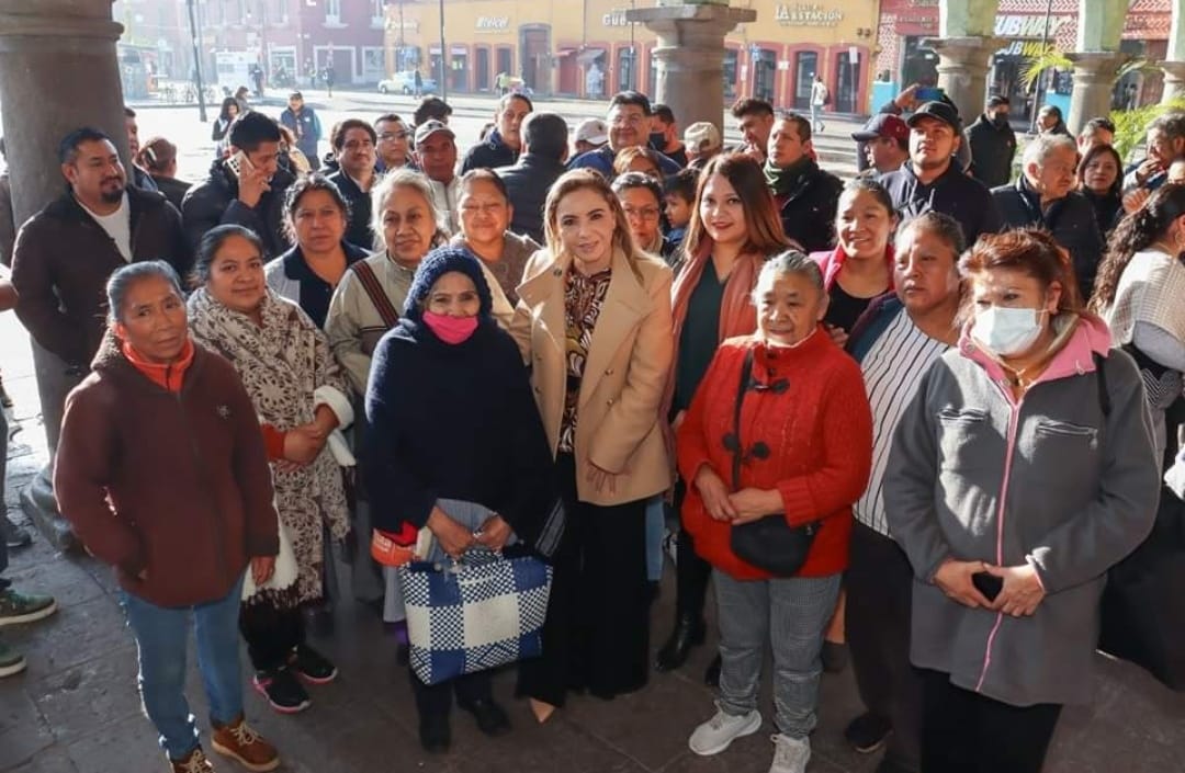 Por: Cortesía Lula Pineda Respaldando a mercaderes cholultecas: Respuesta positiva del gobierno municipal