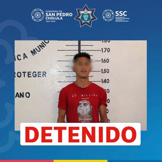 Por: Cortesía Lula Pineda Aseguran a presunto ladrón en Parque Soria