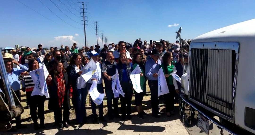 Por: Cortesía Lula Pineda Radial a Cacalotepec: Una realidad en San Andrés Cholula